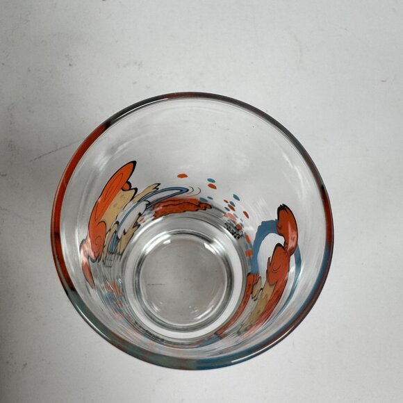 Vintage 1986 Flintstone Kids Wilma Pizza Hut Promotional Drinking Glass - Picture 8 of 10